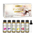 Coffret BRAISE — six flacons d'huiles essentielles 10 ml avec compte-gouttes